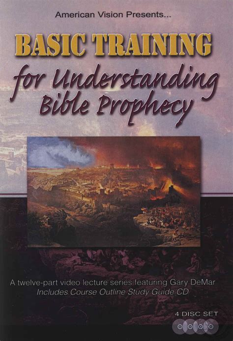 Basic Training For Understanding Bible Prophecy By Gary Demar Dvd Spoken Word Loving Truth