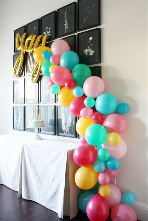 Easy Balloon Garland Tutorial Crazy Wonderful