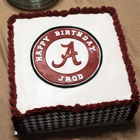 Pin By Jeannie Edwards On My Cakes And Pops Alabama Birthday Cakes