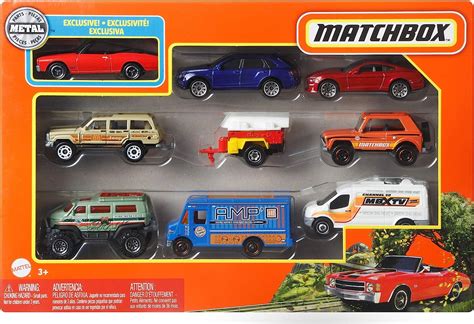 Matchbox 9 Packs 164 Scale Vehicles 9 Toy Car Collection Of Real