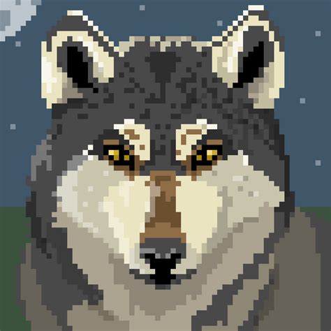 Wolf Glare 64x64 Pixel By Red Embers On Deviantart