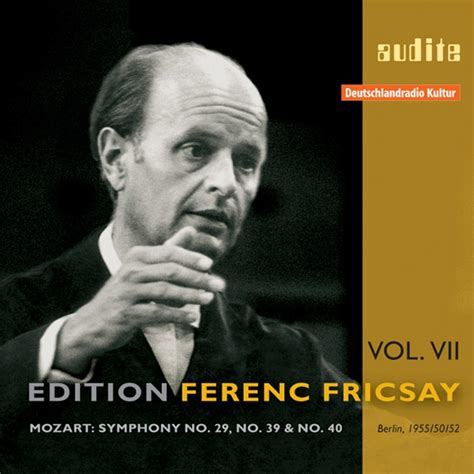 diabolus in musica mozart symphonies nos 29 39 and 40 ferenc fricsay