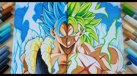 Today i'll be showing you all my latest drawing, ssj4 gogeta. Drawing Gogeta Blue VS Broly Full Power! - YouTube