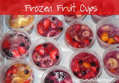 Recipe Frozen Fruit Cups Real Fresh And Easy Mom Saves Money