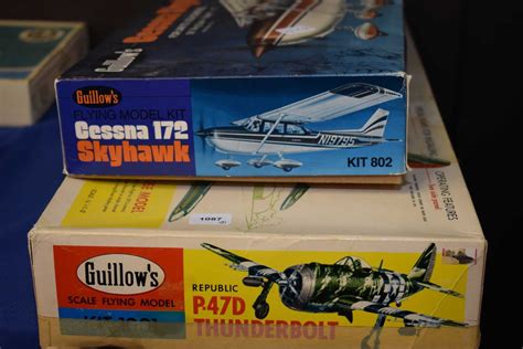 Two Unassembled Model Plane Kits Including A Cessna Skyhawk 172 And A P