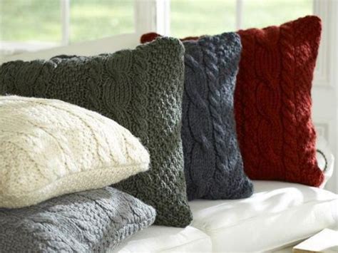 Turn An Old Sweater Into A Plush Pillow For Sweater Pillow
