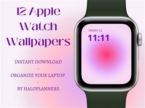 Apple Watch Face Wallpaper Digital Download Aura Watch Face For Apple