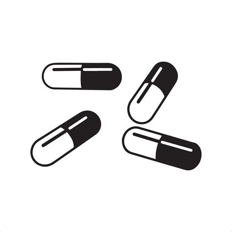 Medicine Pill Capsule Vector Design Illustration 5012950 Vector Art At