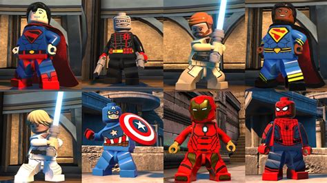 More Custom Characters Lego Dc Super Villains Mods Youtube