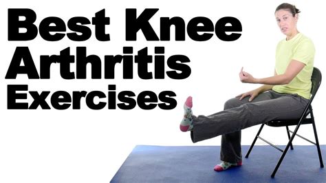 10 Best Knee Arthritis Exercises For Pain Relief Ask Doctor Jo Youtube