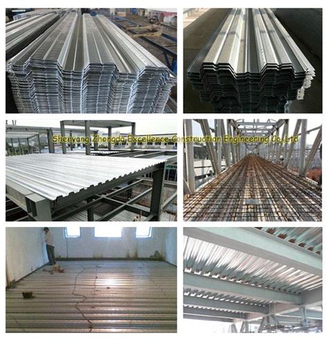 Prime Curve Corrugated Sheet Steel Floor Decking Structural Metal Decks