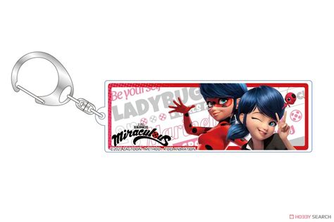 Miraculous Tales Of Ladybug And Cat Noir Stick Acrylic Key Ring