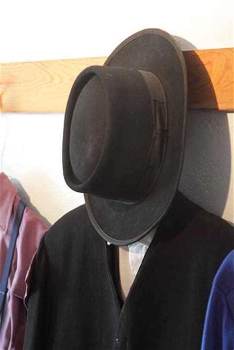 Church Hat Amish Country Lancaster County Pennsylvania Usa