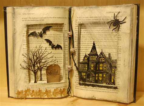 Paper Anthology Blog Archive Altered Spooky Book