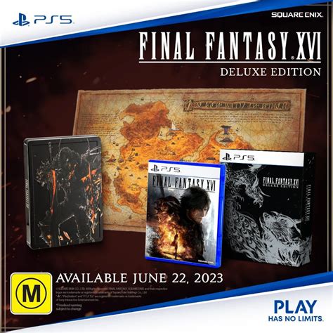 Ps5 Game Final Fantasy Xvi Deluxe Edition Th