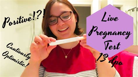 Live Pregnancy Test At 13 Dpo Positive Pregnancy Tests Everywhere