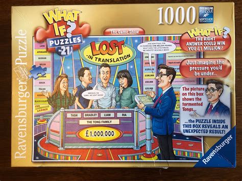 Once you complete the puzzle, take a picture of it. Chez Maximka: What If? no.21 The Game Show 1000-piece ...