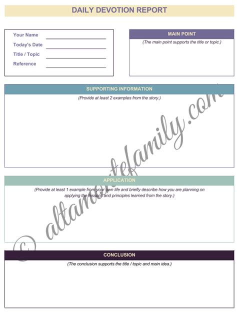 Free Printable Devotional Worksheet For Kids Altamonte