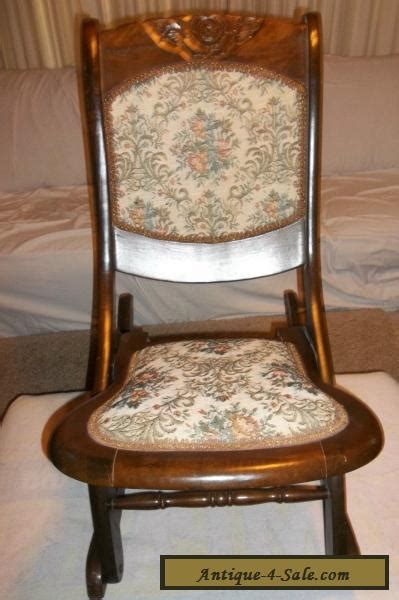 Designed for residential and commercial use, these beautiful white resin folding chairs will make it an event to remember. Vintage Wood Folding Rocker Rocking Chair Antique Beautiful Ornate for Sale in United States