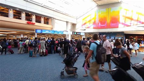insane security checkpoint lines at orlando international airport mco by jonfromqueens youtube