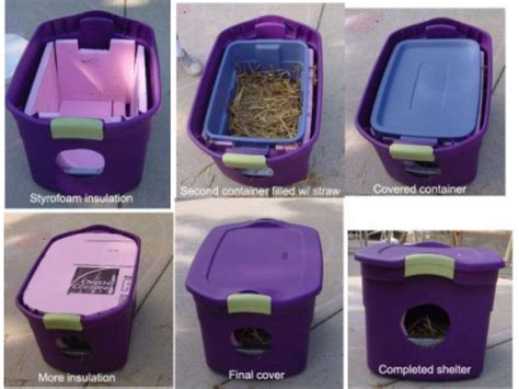 Heres A Do It Yourself Cat Shelter For Feral Animals Feral Cat Shelter