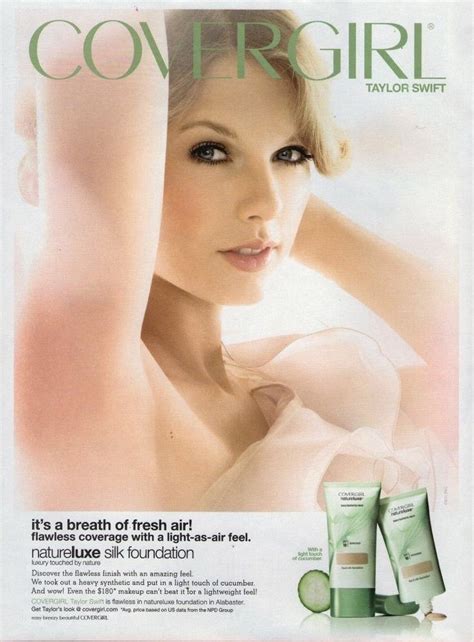 Taylor Swift Covergirl 2011 Magazine Print Ad