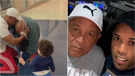 Emotivo Abrazo De Un Padre Cubano De A Os A Su Hijo En Eeuu Tras Una Larga Traves A Video Nmu