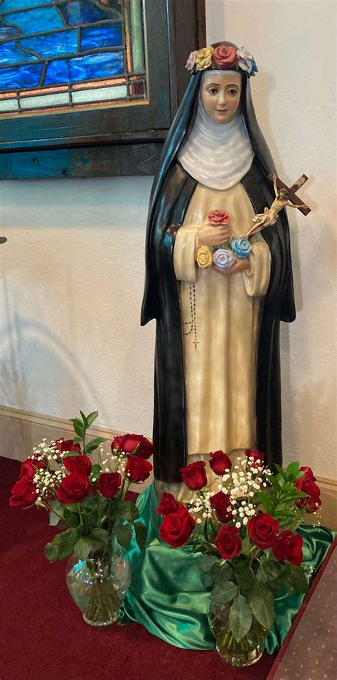 St Rose De Lima Welcomes New Patroness Statue The Shoofly Magazine