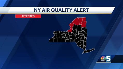Ny Air Quality Alert In Effect From Wildfire Smoke Youtube