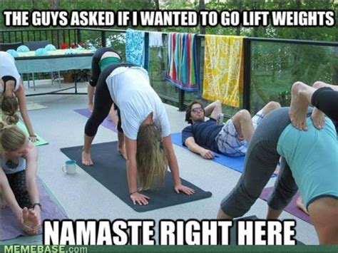 Namaste Yoga Jokes Yoga Funny Funny Photos