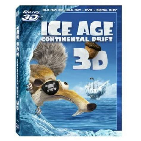 Ice Age 4 Continental Drift 3d Blu Ray 3d Blu Ray 2d Dvd