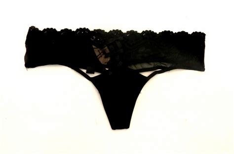 Victorias Secret Very Sexy Mesh And Lace Thong Panty Panties Ebay