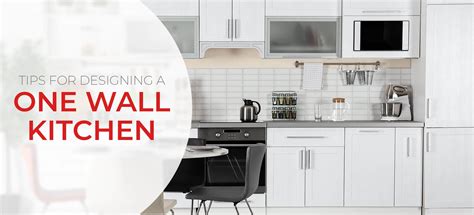 One Wall Kitchen Layouts Design Tips And Inspiration