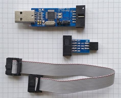 Gib Dir Mehr Auswahl Usb Isp Usbasp Avr Programmer Adapter Mit 10 Pin Kabel Auf 6 Pin Arduino