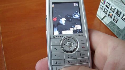Old Phone Sagem My501x Youtube
