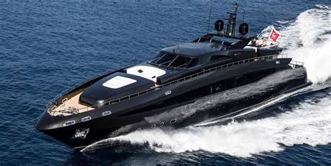 Luxury Black Yacht Yacht Yacht Design Luxury Yachts