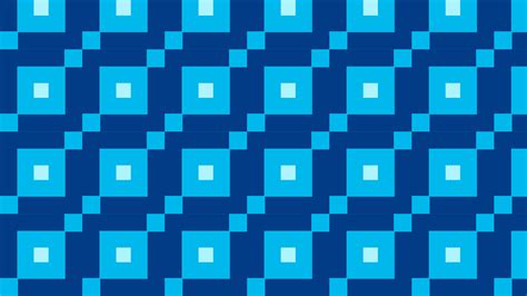 Free Blue Seamless Geometric Square Pattern Vector Art