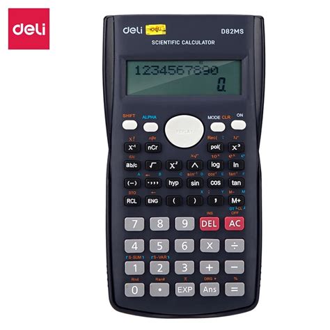 Deli 82ms Scientific Calculator Professional School Use 240 Function