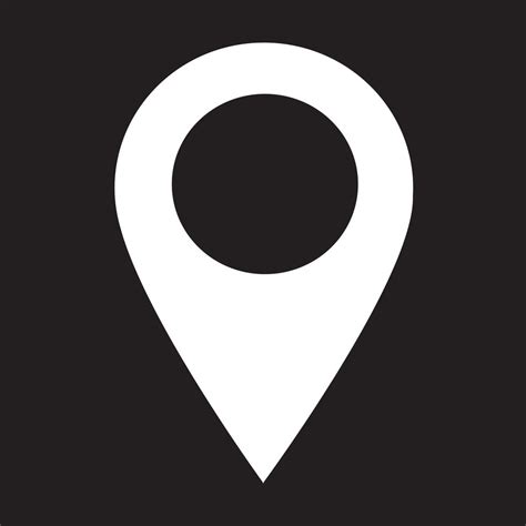 Gps Location Map Pointer Icon 638537 Vector Art At Vecteezy