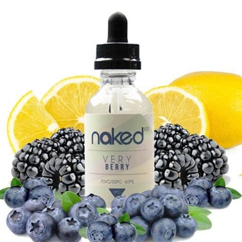 naked 100 very berry 60ml e juice pack