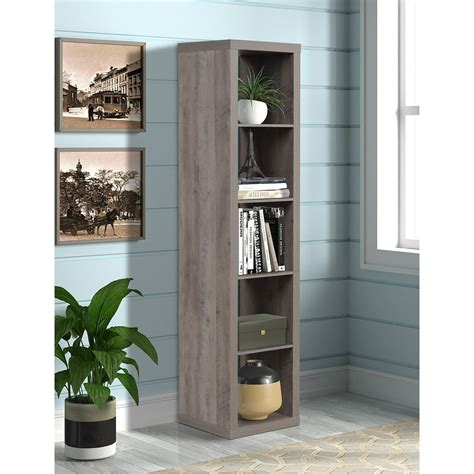 Better Homes And Gardens 5 Cube Storage Organizer Rustic Gray Finish