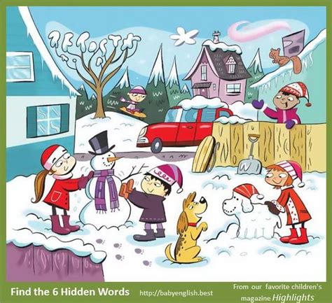 Note that these hidden pictures can only be completed online, there's no. Find hidden word for kids