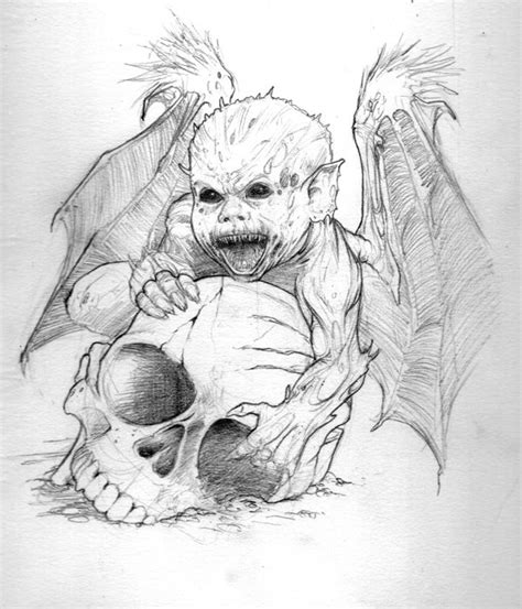 Lovecraft Baby Demon By Graphicgeek On Deviantart