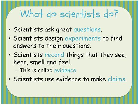 Classroom Freebies Too Being A Scientist