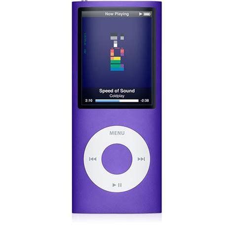 Apple Ipod Nano 4th Gen Purple Mb909lla Bandh Photo Video
