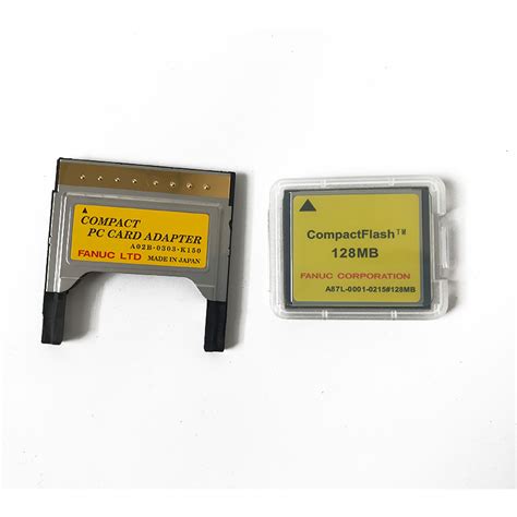 Fanuc Compact Flash Pcmcia Adaptador Memory Card