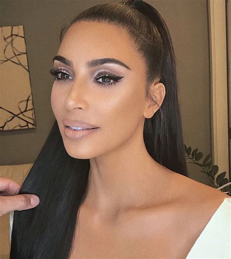 Kim Kardashian Makeup Look By Mario Dedianovic Kardashian Makeup Kim