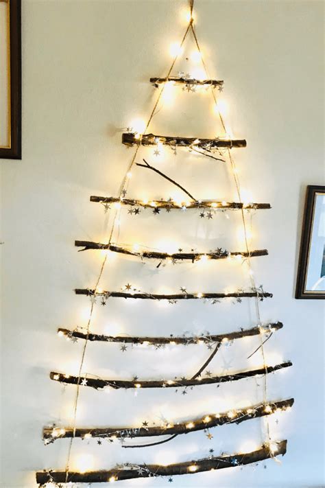 Simple Twig Christmas Tree You Can Make In 30 Minutes The Mummy Front