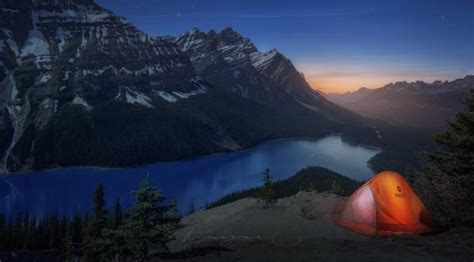 1080x1080 Canada Lake Camping Hd Photography 1080x1080 Resolution