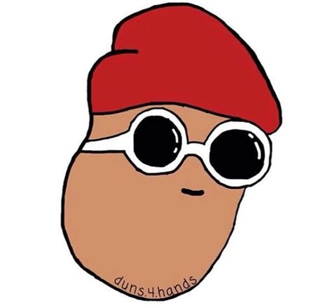 An Orange Wearing Sunglasses And A Red Hat With The Words